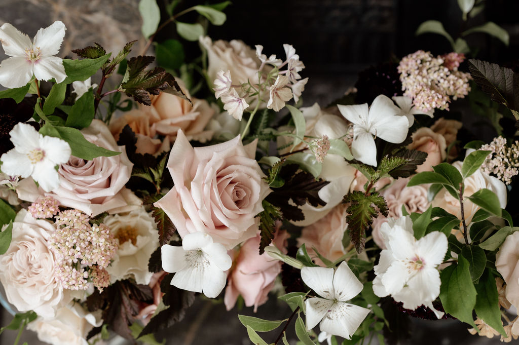 Bouquet of wedding flowers.