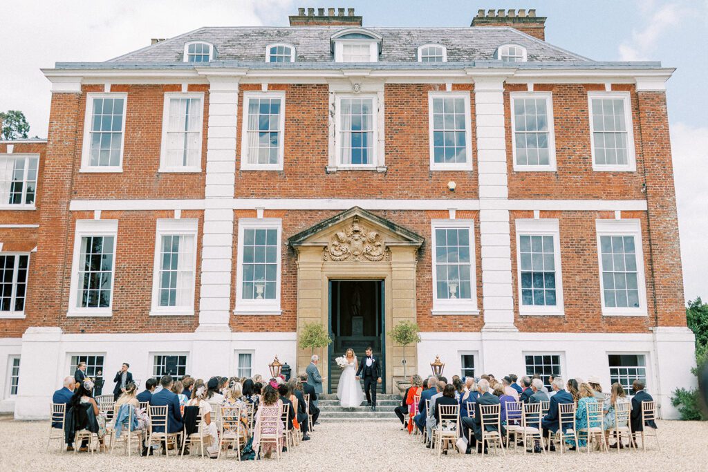 Pynes House, an outdoor wedding venue near London
