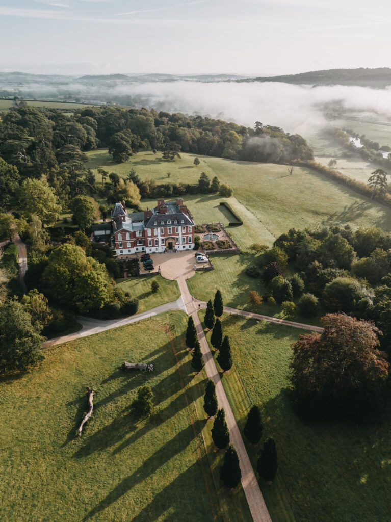 Pynes House wedding venue in Devon
