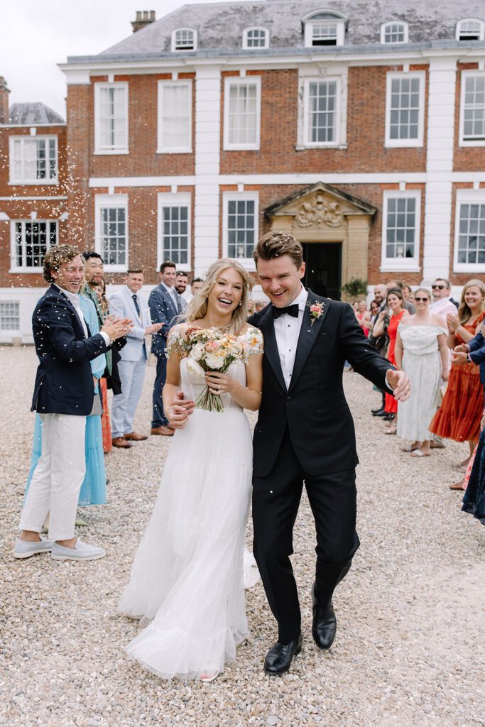 Pynes House wedding couple